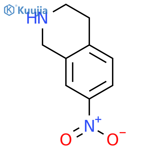 7-Nitro-1,2,3,4-tetrahydroisoquinoline structure