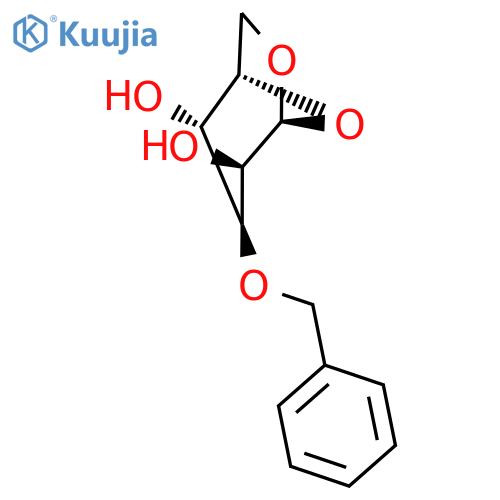 1,6-Anhydro-3-O-benzyl-beta-L-idopyranose min. 98% structure