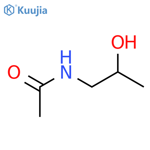 N-(2-hydroxypropyl)acetamide structure