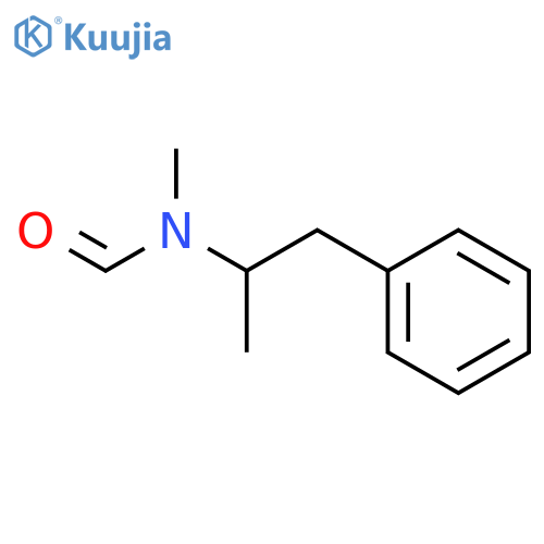 Formamide,N-methyl-N-(1-methyl-2-phenylethyl)- structure