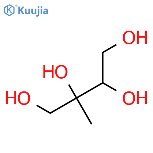 2-methylbutane-1,2,3,4-tetrol structure