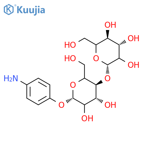 p-Aminophenyl b-D-Cellobioside structure