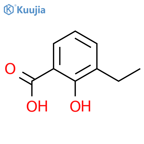 3-ethyl-2-hydroxybenzoic acid structure