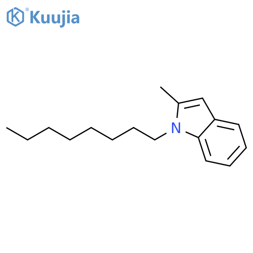 2-Methyl-1-octyl-1H-indole structure
