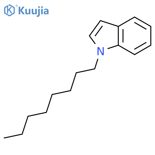 1H-Indole, 1-octyl- structure