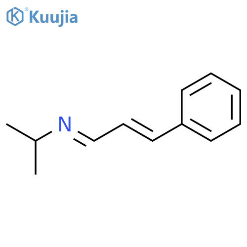 2-Propanamine, N-(3-phenyl-2-propenylidene)- structure