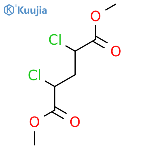 PENTANEDIOIC ACID, 2,4-DICHLORO-, DIMETHYL ESTER structure