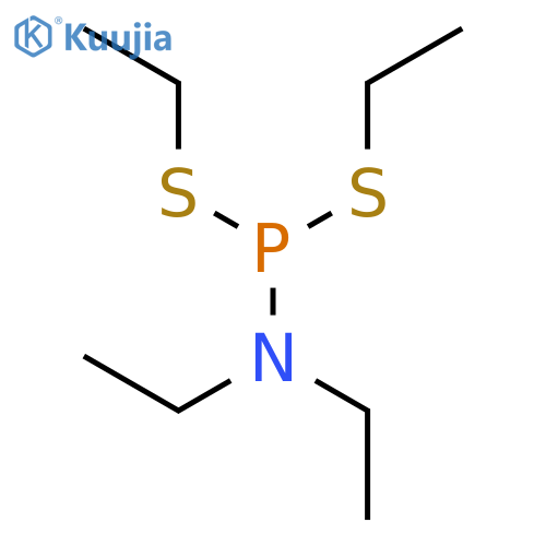 PHOSPHORAMIDODITHIOUS ACID, DIETHYL-, DIETHYL ESTER structure