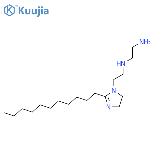 1,2-Ethanediamine,N1-[2-(4,5-dihydro-2-undecyl-1H-imidazol-1-yl)ethyl]- structure