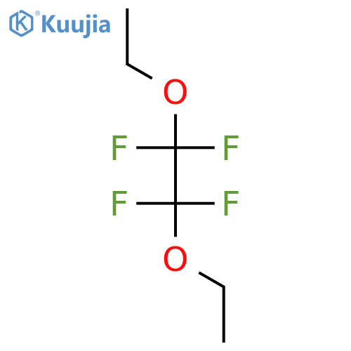 Ethane, 1,2-diethoxy-1,1,2,2-tetrafluoro- structure