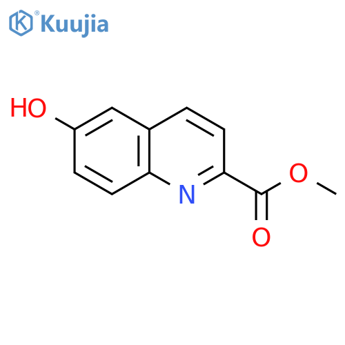 methyl 6-hydroxyquinoline-2-carboxylate structure