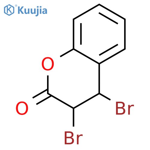 3,4-Dibromocoumarin structure