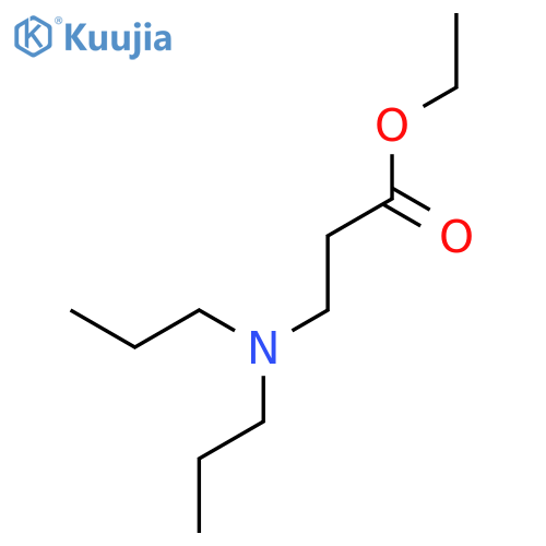ethyl 3-di-n-propylaminopropionate structure