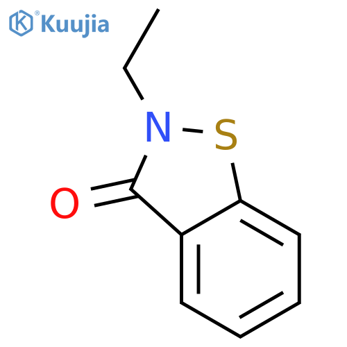 1,2-Benzisothiazol-3(2H)-one,2-ethyl- structure