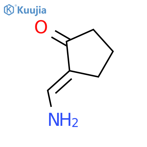Cyclopentanone, 2-(aminomethylene)- structure
