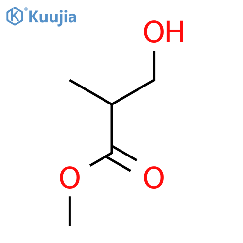 methyl 3-hydroxy-2-methylpropanoate structure