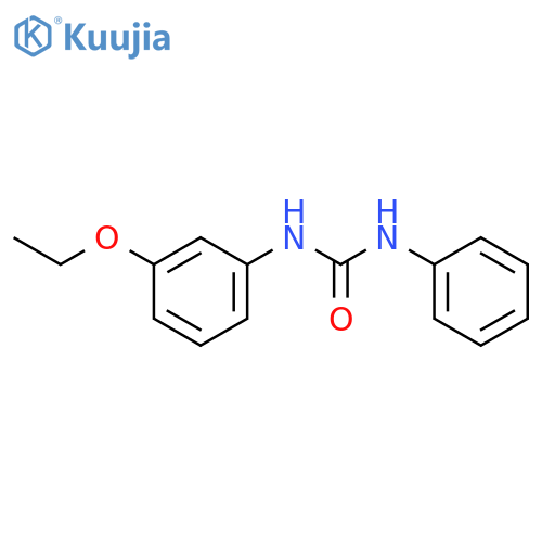 UREA, N-(3-ETHOXYPHENYL)-N'-PHENYL- structure