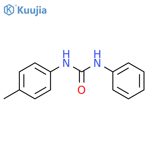 Urea, N-(4-methylphenyl)-N'-phenyl- structure