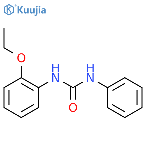 Urea,N-(2-ethoxyphenyl)-N'-phenyl- structure