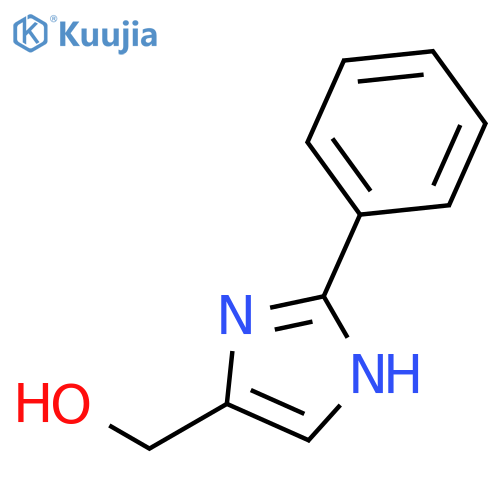 (2-Phenyl-1H-imidazol-4-yl)methanol structure