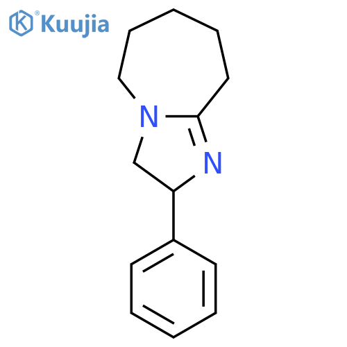 5H-Imidazo[1,2-a]azepine, 2,3,6,7,8,9-hexahydro-2-phenyl- structure