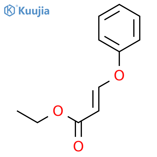 Ethyl 3-phenoxyprop-2-enoate structure