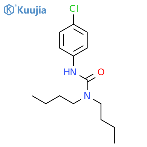 Urea, N,N-dibutyl-N'-(4-chlorophenyl)- structure