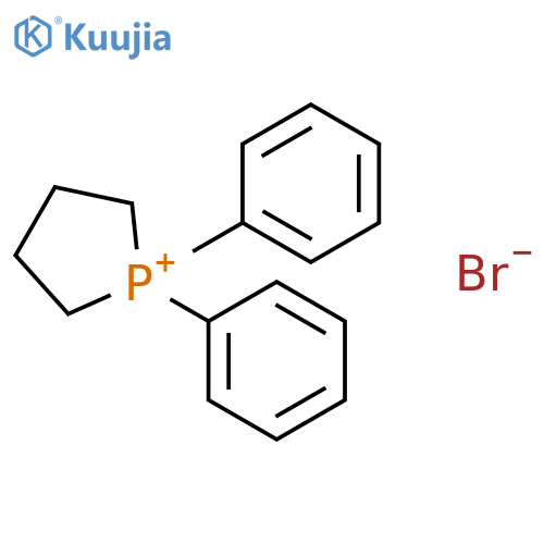 PHOSPHOLANIUM, 1,1-DIPHENYL-, BROMIDE structure