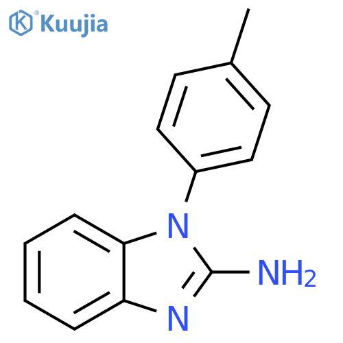 1-(4-methylphenyl)-1H-1,3-benzodiazol-2-amine structure