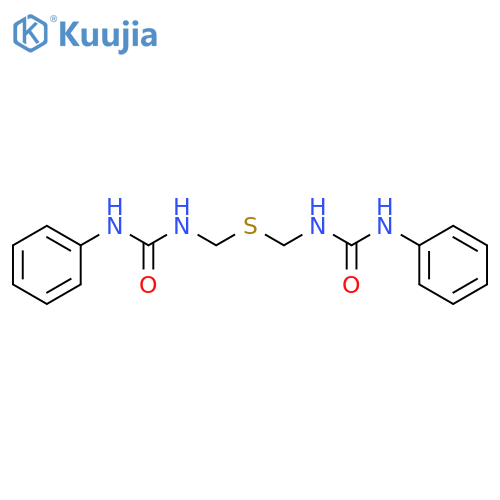 Urea, N,N''-[thiobis(methylene)]bis[N'-phenyl- structure