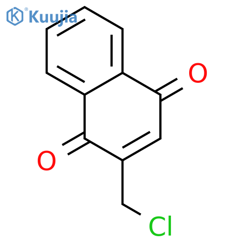 2-(Chloromethyl)-1,4-naphthalenedione structure