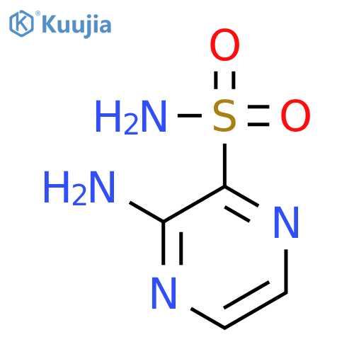 2-Pyrazinesulfonamide,3-amino- structure