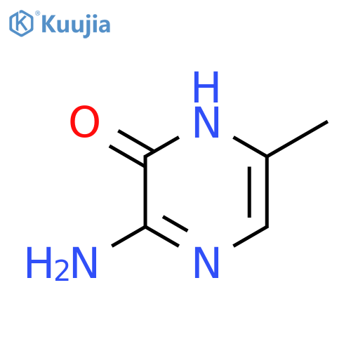 3-Amino-6-methylpyrazin-2(1H)-one structure