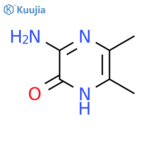 3-Amino-5,6-dimethylpyrazin-2-ol structure