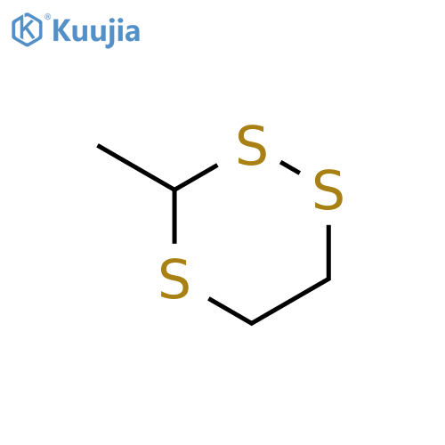1,2,4-Trithiane,3-methyl- structure