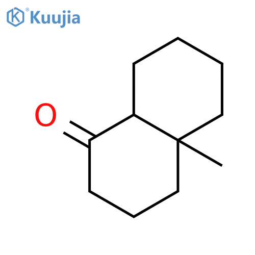 1(2H)-Naphthalenone, octahydro-4a-methyl- structure