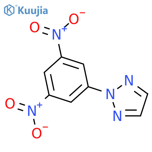 2H-1,2,3-Triazole, 2-(3,5-dinitrophenyl)- structure