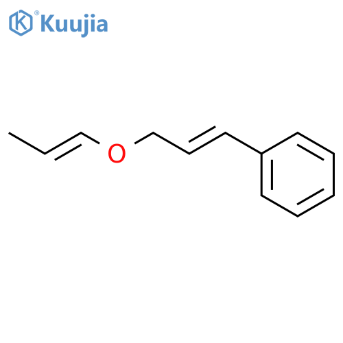 BENZENE, [3-(1-PROPENYLOXY)-1-PROPENYL]- structure