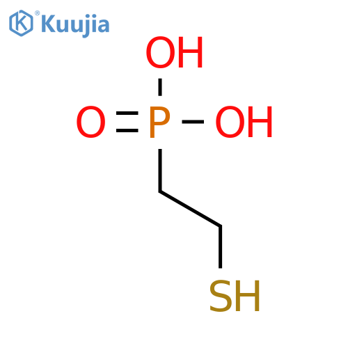 PHOSPHONIC ACID, (2-MERCAPTOETHYL)- structure