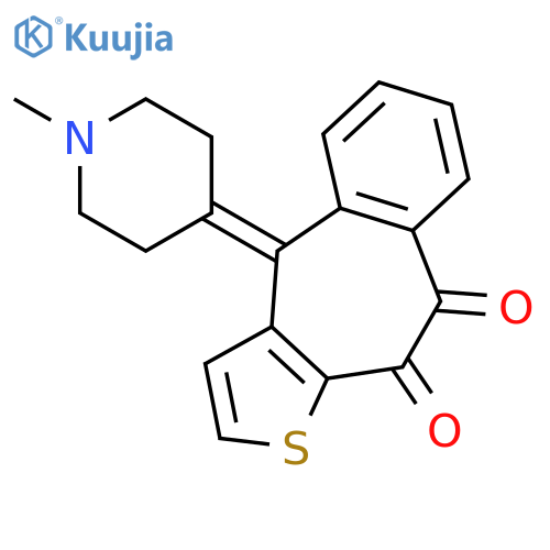 9,10-Dioxo Ketotifen structure