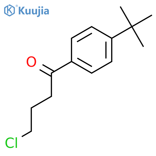 4'-Tert-Butyl-4-chlorobutyrophenone structure