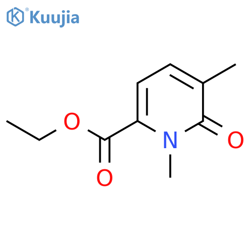 Ethyl 1,5-dimethyl-6-oxo-1,6-dihydropyridine-2-carboxylate structure