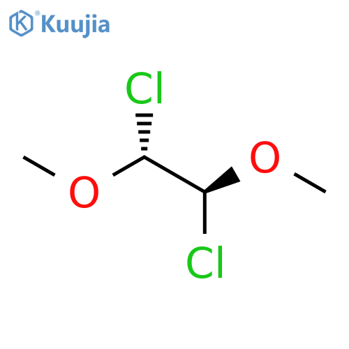 Ethane, 1,2-dichloro-1,2-dimethoxy-, (R*,S*)- structure