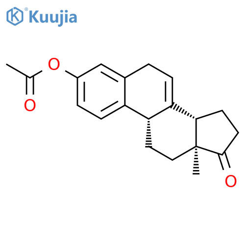 (15S)-15-Methyl-14-oxotetracyclo8.7.0.02,7.011,15-heptadeca-2,4,6,9-tetraen-5-yl acetate structure