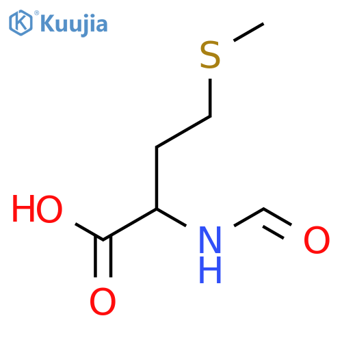 N-Formyl-DL-methionine structure
