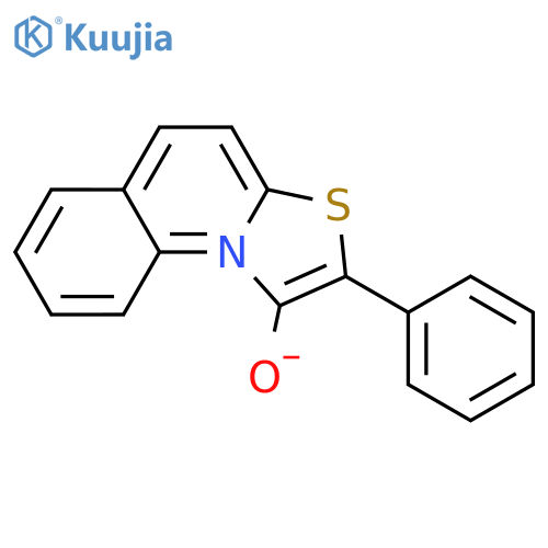 2-phenyl-[1,3]thiazolo[3,2-a]quinolin-10-ium-1-olate structure
