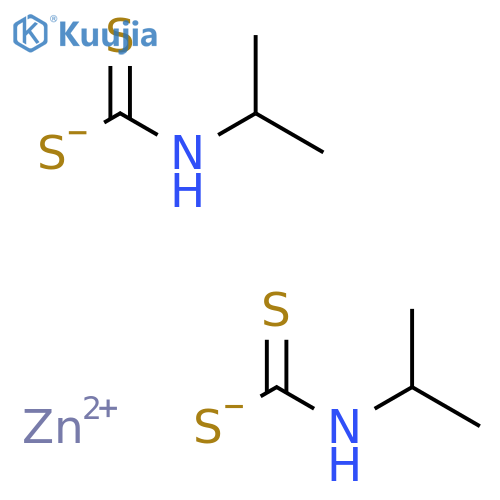 Carbamodithioic acid, (1-methylethyl)-, zinc complex structure