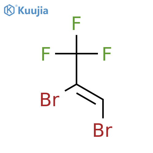 1,2-Dibromo-3,3,3-trifluoropropene structure