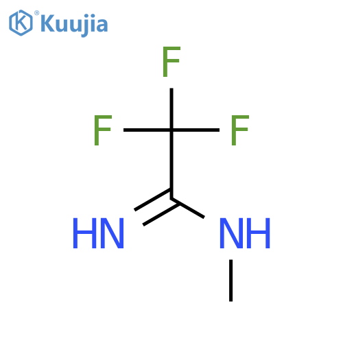 2,2,2-Trifluoro-N-methylacetimidamide structure