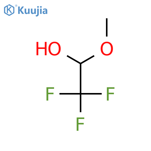 Trifluoroacetaldehyde methyl hemiacetal structure